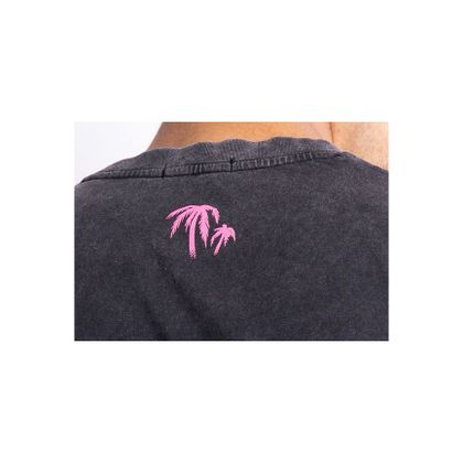 T-Shirt manches courtes John Doe PALM - Noir / Rose