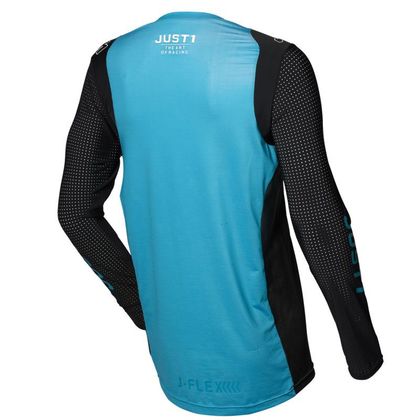 Camiseta de motocross JUST1 J-FLEX ARIA BLUE/BLACK/WHITE 2021