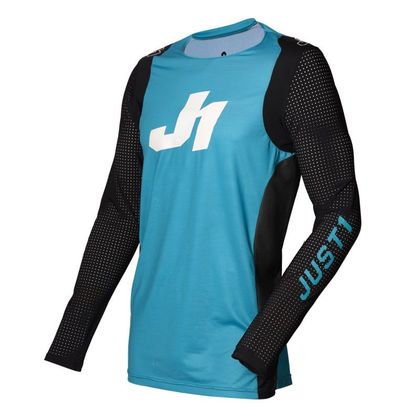 Camiseta de motocross JUST1 J-FLEX ARIA BLUE/BLACK/WHITE 2021 Ref : JS0173 