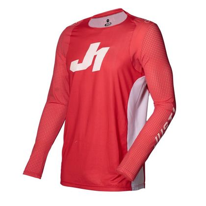 Camiseta de motocross JUST1 J-FLEX ARIA RED / WHITE 2021 Ref : JS0118 