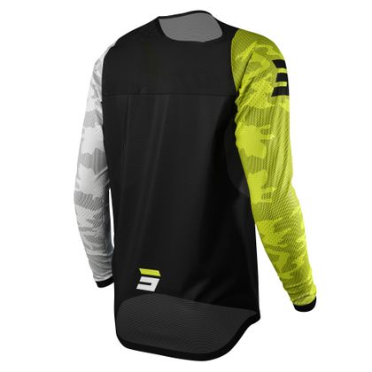 Camiseta de motocross Shot CONTACT - CAMO NEON YELLOW 2022