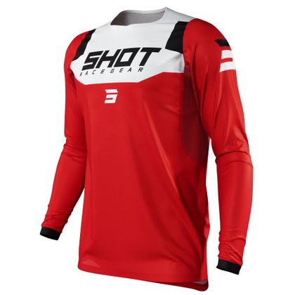 Maillot cross Shot CONTACT - CHASE RED 2022 - Rouge Ref : SO2087 