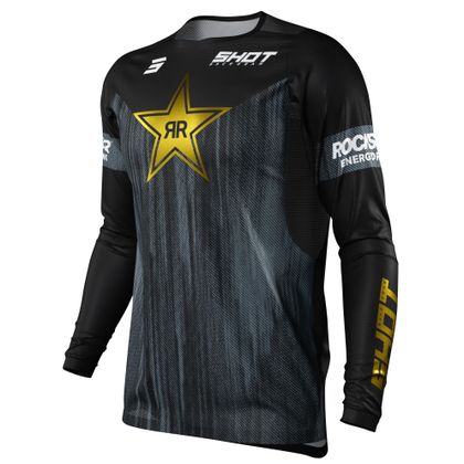 Camiseta de motocross Shot CONTACT - REPLICA ROCKSTAR LIMITED EDITION BLACK 2022 Ref : SO2072 