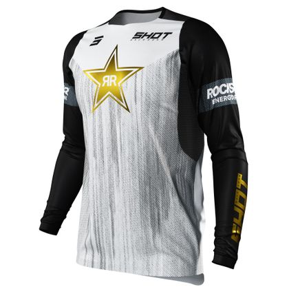 Camiseta de motocross Shot CONTACT - REPLICA ROCKSTAR - LIMITED EDITION WHITE 2022 Ref : SO2075 