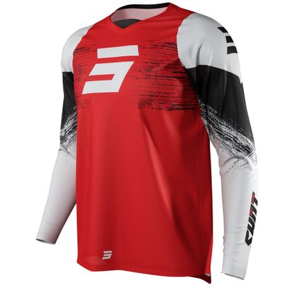 Camiseta de motocross Shot RAW BURST - RED 2023 Ref : SO2051 