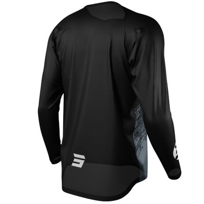 Camiseta de motocross Shot DEVO ROLL - BLACK 2022 - Negro
