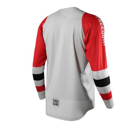Camiseta de motocross Shot by Freegun DEVO LOAD RED 2022 - Rojo