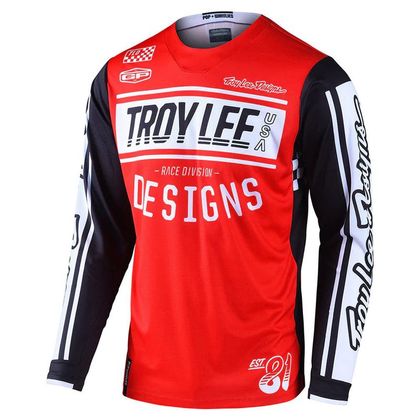 Camiseta de motocross TroyLee design GP RACE 81 2023