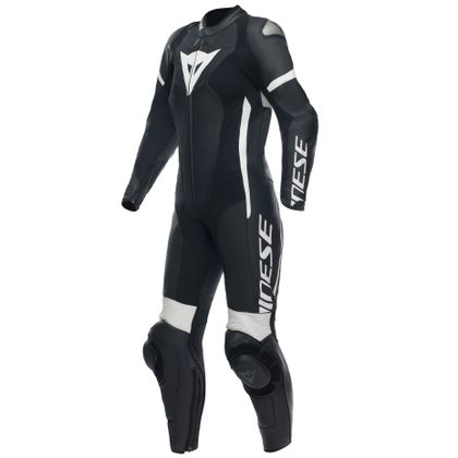 Combinaison Dainese GROBNIK LADY 1 PIECE - Noir / Blanc Ref : DN2059-C65097 