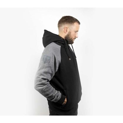Sweat moto John Doe HOODIE 2 COLOR - Noir