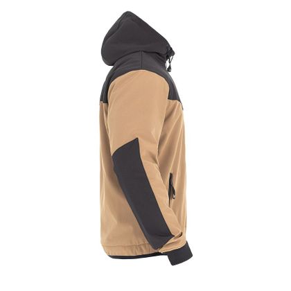 Sweat moto John Doe XTM V3 Softshell - Marron / Noir