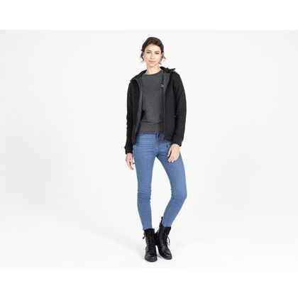 John Doe XTM Hoodie V3 VROUWEN Motor sweater - Zwart
