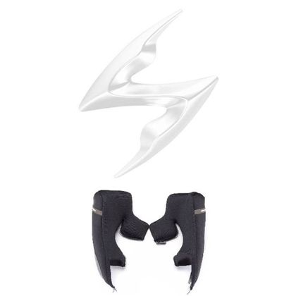 Mousses de joues Scorpion Exo EXO-GT SP AIR COOL TECH - Noir