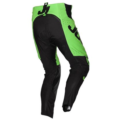 Pantalón de motocross JUST1 J-FLEX ARIA BLACK / FLUO GREEN 2021