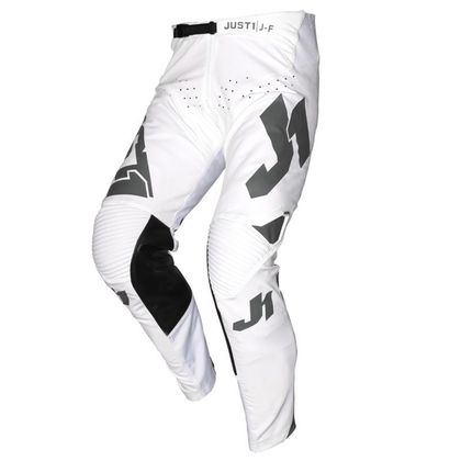 Pantalón de motocross JUST1 J-FLEX ARIA WHITE / GREY 2021 Ref : JS0124 