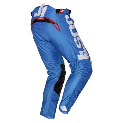 Pantalón de motocross JUST1 J-FORCE TERRA BLUE / RED / WHITE 2021