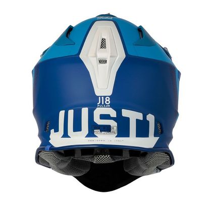 Casco de motocross JUST1 J18 PULSAR BLUE MATT 2022