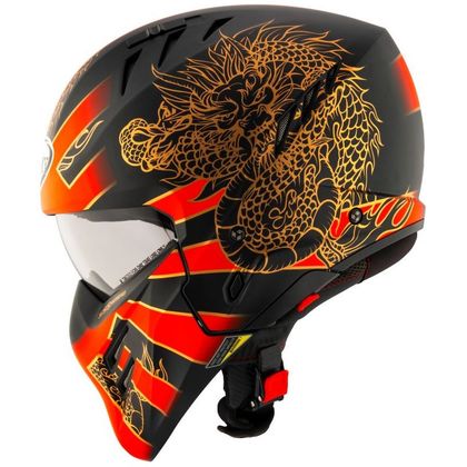 Casque Suomy ARMOR - DRAGON MATT - Noir / Rouge