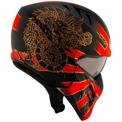 Casque Suomy ARMOR - DRAGON MATT - Noir / Rouge