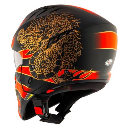 Casque Suomy ARMOR - DRAGON MATT - Noir / Rouge