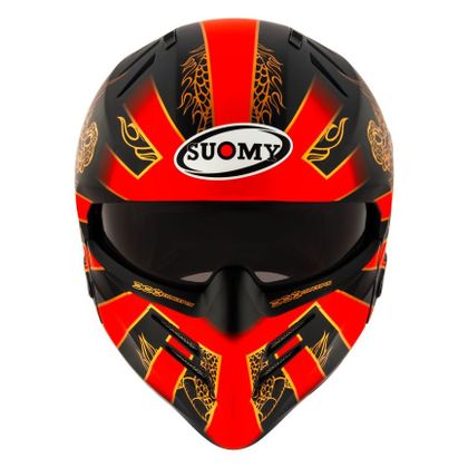 Casque Suomy ARMOR - DRAGON MATT - Noir / Rouge