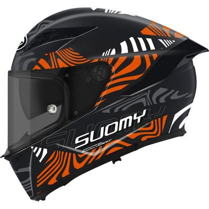 Suomy STELLAR 2 - MOLTEN MATT Helmet - Black / Orange Ref : SU0460 