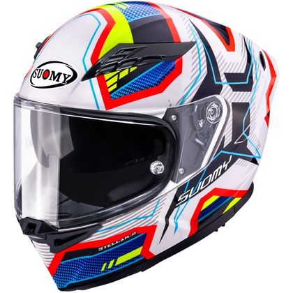 Suomy STELLAR 2 - BLACKSTAR Full-face helmet - White / Blue Ref : SU0464 