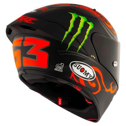 Casque Suomy S1-XR GP BAGNAIA MONSTER REPLICA 2024 MATT FIM