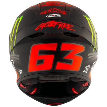 Casque Suomy S1-XR GP BAGNAIA MONSTER REPLICA 2024 MATT FIM