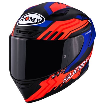 Suomy TRACK-1 - KADER Integraalhelm - Zwart / Rood Ref: SU0470 