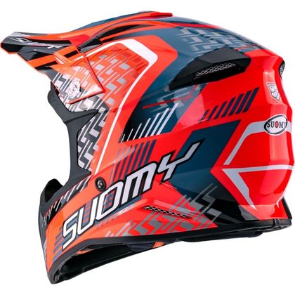 Casque cross Suomy X-WING - MOTLEY 2026 - Rouge / Noir