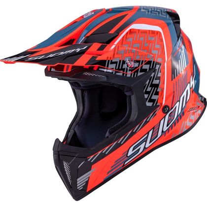 Casque cross Suomy X-WING - MOTLEY 2026 - Rouge / Noir Ref : SU0475 