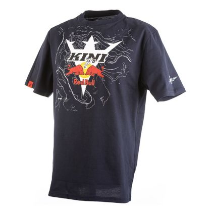 T-Shirt manches courtes Kini Red Bull PATH - Bleu Ref : KRB0092 