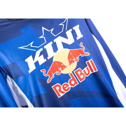Camiseta de motocross Kini Red Bull DIVISION V2.2 NAVY/WHITE 2022