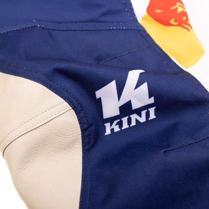 Pantalón de motocross Kini Red Bull DIVISION V2.2 NAVY/WHITE 2022 - Azul / Blanco