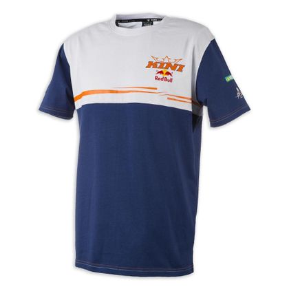 T-Shirt manches courtes Kini Red Bull TEAM - Bleu Ref : KRB0034 
