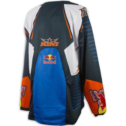 Camiseta de motocross Kini Red Bull COMPETITION NAVY/ORANGE 2023