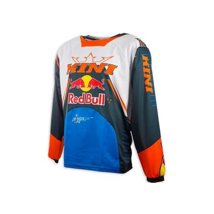 Camiseta de motocross Kini Red Bull COMPETITION NAVY/ORANGE 2023 Ref : KRB0010 