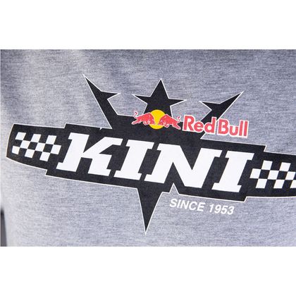 T-Shirt manches courtes Kini Red Bull FINISH FLAG GREY - Gris
