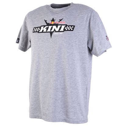 T-Shirt manches courtes Kini Red Bull FINISH FLAG GREY - Gris