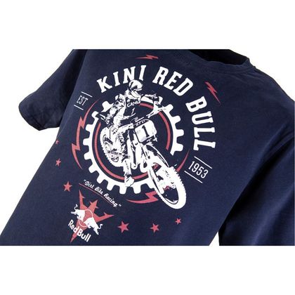 Camiseta de manga corta Kini Red Bull GEAR NIGHT SKY - Azul