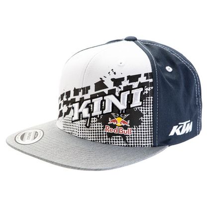 Casquette Marque Kini Red Bull SLANTED GREY/WHITE/NAVY Ref : KRB0042 / 3L3020120_RB 