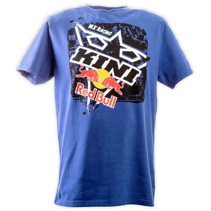 Camiseta de manga corta Kini Red Bull SQUARE TEE TRUE BLUE - Azul Ref : KRB0002 