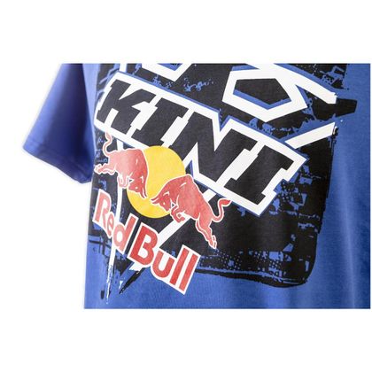 T-Shirt manches courtes Kini Red Bull SQUARE TEE TRUE BLUE - Bleu