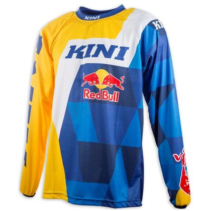 Camiseta de motocross Kini Red Bull VINTAGE NAVY/YELLOW 2020 Ref : KRB0020 