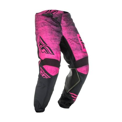 Pantalon cross Fly KID KINETIC NOIZ - NEON PINK BLACK