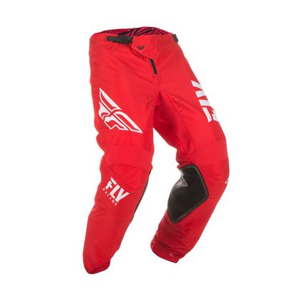 Pantalón de motocross Fly KINETIC SHIELD - RED WHITE 2019