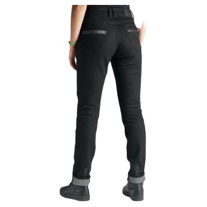 Jeans Pando Moto KISSAKI ARM - Slim - Nero