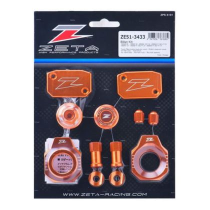 Kit d'accessoires Zéta Anodisé - Orange