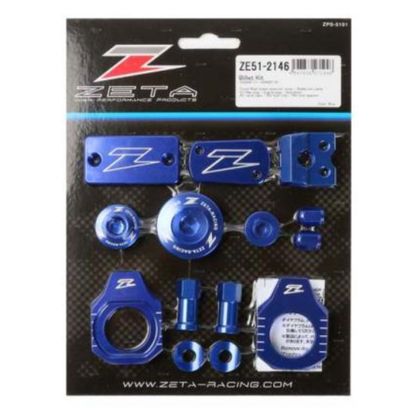 Kit d'accessoires Zéta Anodisé - Bleu